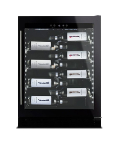 Dunavox DAUF-40.138B, Вместимость: 40 бутылок, Цвет фасада: Чёрный, фотография № 