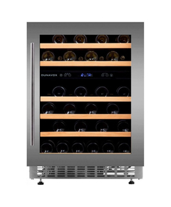 Dunavox DAUF-46.145DSS, Вместимость: 46 бутылок, Цвет фасада: Серебристый, фотография № 