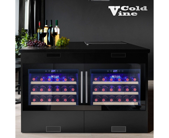 Винный шкаф Cold Vine C18-KBB1 — (на 18 бутылок), фотография № 4