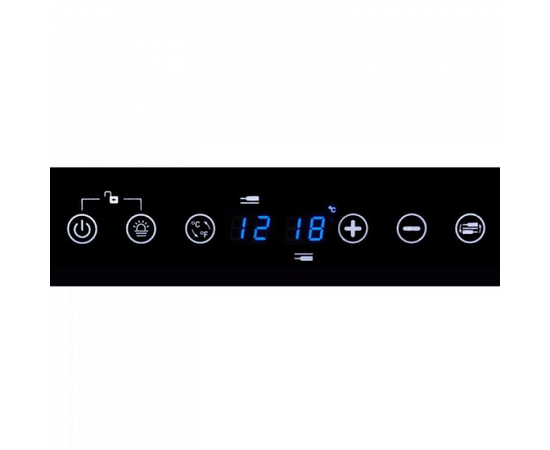 Винный шкаф Dunavox DAB-89.215DSS — (на 89 бутылок), Цвет фасада: Серебристый, фотография № 2