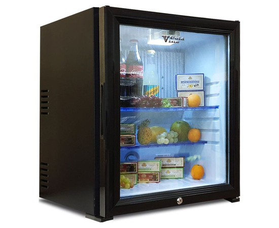 Холодильник мини-бар Cold Vine MCA-50BG, Дверь: Со стеклом, фотография № 