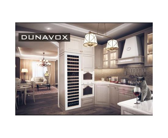 Винный шкаф Dunavox DAB-114.288DW.TO — (на 114 бутылок), фотография № 2