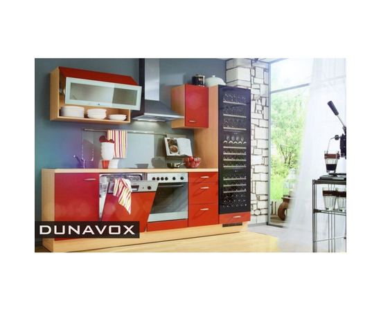 Винный шкаф Dunavox DX-89.246TB — (на 89 бутылок), фотография № 2