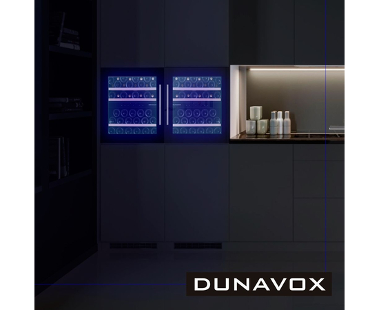 Винный шкаф Dunavox DAB-41.83DSS — (на 41 бутылку), фотография № 5