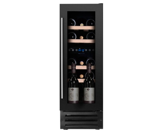 Винный шкаф Dunavox DAUF-17.58DB — (на 17 бутылок), Вместимость: 17 бутылок, Цвет фасада: Чёрный, фотография № 