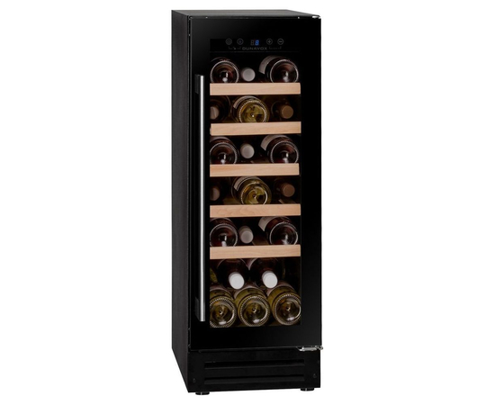 Винный шкаф Dunavox DAUF-19.58B — (на 19 бутылок), Вместимость: 19 бутылок, Цвет фасада: Чёрный, фотография № 