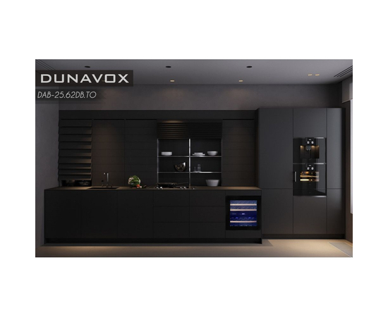 Винный шкаф Dunavox DAVG-25.63DB.TO — (на 25 бутылок), фотография № 3