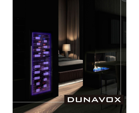 Винный шкаф Dunavox DX-104.375DB — (на 104 бутылки), фотография № 4