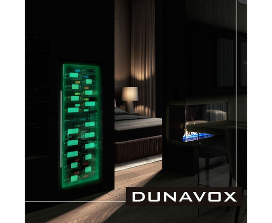 Винный шкаф Dunavox DX-104.375DB — (на 104 бутылки), фотография № 5