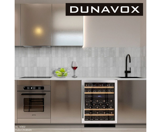 Винный шкаф Dunavox DX-53.130SDSK/DP — (на 53 бутылки), фотография № 3