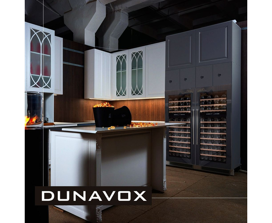 Винный шкаф Dunavox DX-74.230DB — (на 74 бутылки), фотография № 3