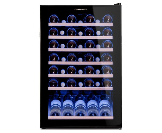 Винный шкаф Dunavox DXFH-48.130 — (на 48 бутылок), Вместимость: 48 бутылок, фотография № 