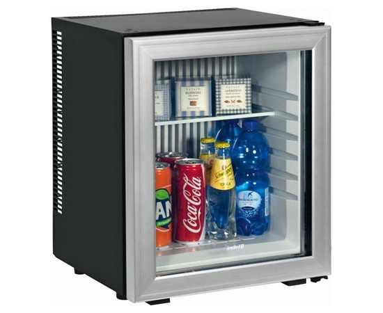 Холодильник мини-бар Indel B Breeze T30 PV, Дверь: Со стеклом, фотография № 