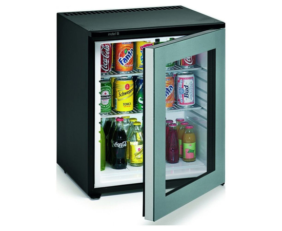 Холодильник мини-бар Indel B K60 Ecosmart PV, Дверь: Со стеклом, фотография № 