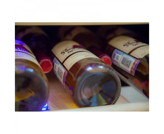 Винный шкаф Cold Vine C66-KSF2 — (на 66 бутылок), Цвет фасада: Серебристый, фотография № 6