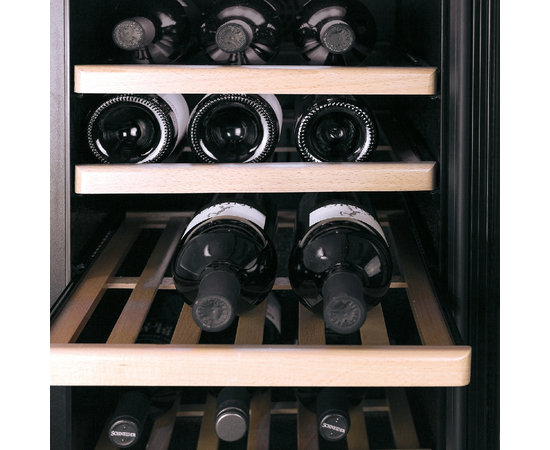 Винный шкаф CASO WineComfort 126 — (на 126 бутылок), Вместимость: 126 бутылок, Цвет фасада: Серебристый, фотография № 5