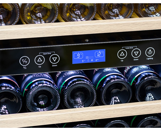 Винный шкаф Meyvel MV160-KBT2 — (на 160 бутылок), Вместимость: 160 бутылок, фотография № 6
