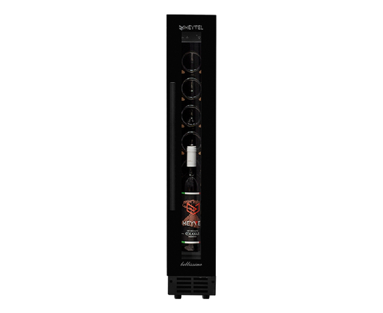 Винный шкаф Meyvel MV8-KBT1 — (на 8 бутылок), Цвет фасада: Чёрный, фотография № 
