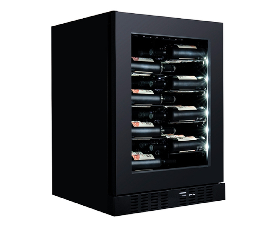 Винный шкаф Temptech CPROX60SRB — (на 40 бутылок), Цвет фасада: Чёрный, фотография № 2