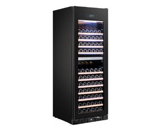 Винный шкаф Temptech E1000DRB — (на 153 бутылки), Цвет фасада: Чёрный, фотография № 2
