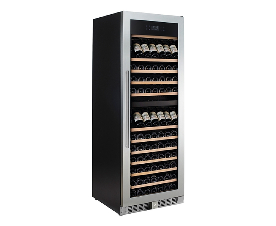 Винный шкаф Temptech E1000DX — (на 153 бутылки), Цвет фасада: Серебристый, фотография № 2