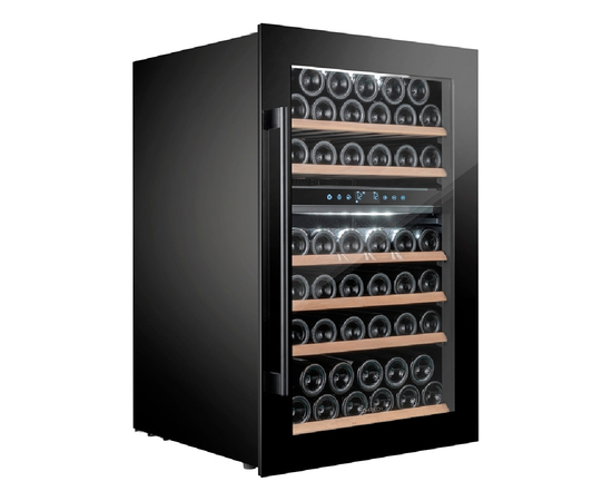 Винный шкаф Temptech OZ90DB — (на 41 бутылку), Цвет фасада: Чёрный, фотография № 2