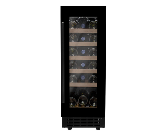 Винный шкаф Meyvel MV18-KBT1 — (на 18 бутылок), Цвет фасада: Чёрный, фотография № 
