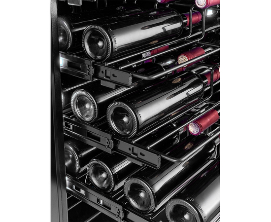 Винный шкаф Temptech CPRO1800SX — (на 143 бутылки), Цвет фасада: Серебристый, фотография № 4