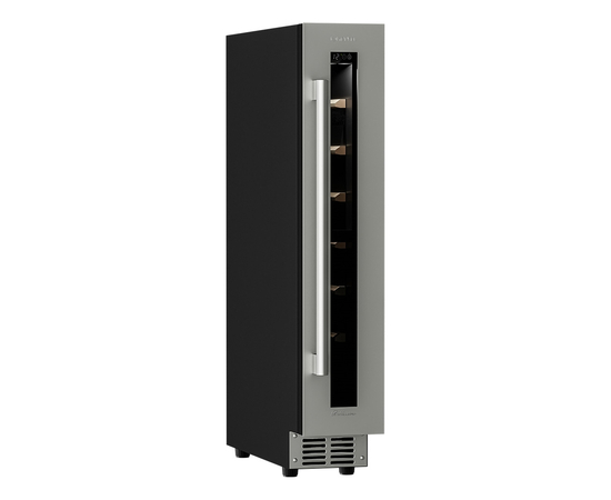 Винный шкаф Meyvel MV9-KST1 — (на 9 бутылок), Цвет фасада: Серебристый, фотография № 4
