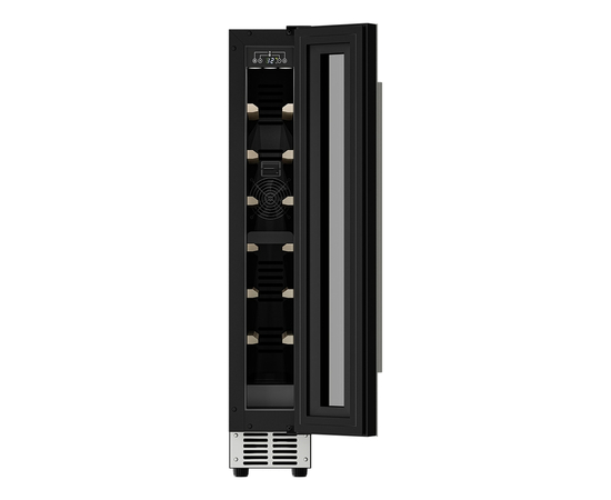 Винный шкаф Meyvel MV9-KST1 — (на 9 бутылок), Цвет фасада: Серебристый, фотография № 7