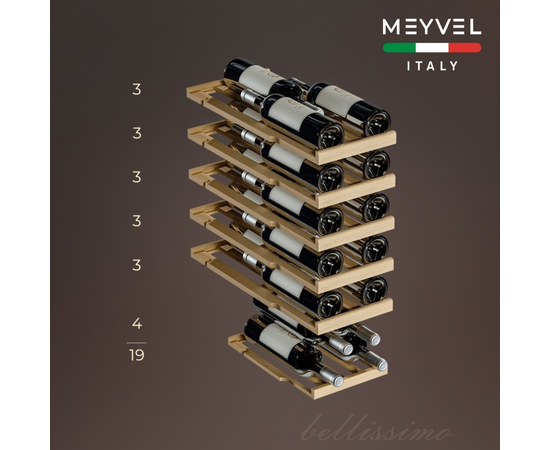 Винный шкаф Meyvel MV19NH-KBT1 — (), фотография № 13