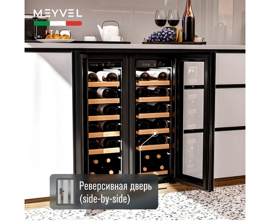 Винный шкаф Meyvel MV19NH-KWT1 — (), фотография № 7