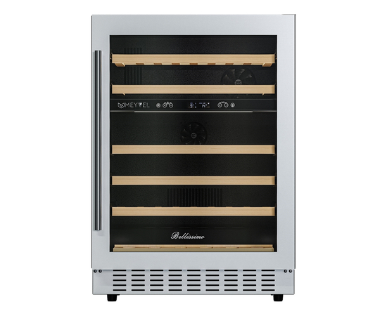 Винный шкаф Meyvel MV46PRO-KWT2 — (на 46 бутылок), Цвет фасада: Белый, фотография № 5