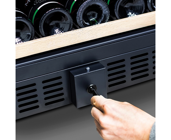 Винный шкаф Meyvel MV77PRO-KBT2 — (на 77 бутылок), Вместимость: 77 бутылок, фотография № 22