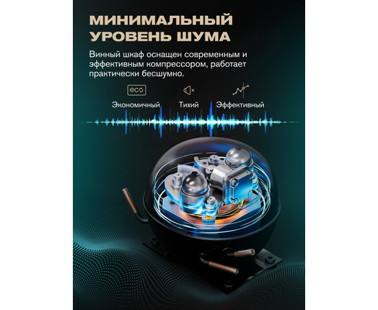 Винный шкаф Meyvel MV105-KBF1 — (), фотография № 17