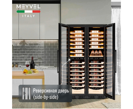 Винный шкаф Meyvel MV106-KBT2 (Slim) — (), фотография № 8