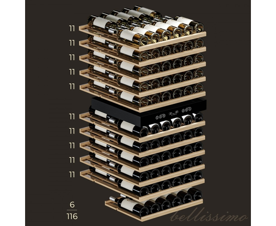 Винный шкаф Meyvel MV116-KST2 — (), фотография № 27