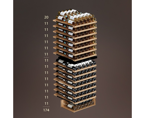 Винный шкаф Meyvel MV163PRO-KST2 — (), фотография № 13