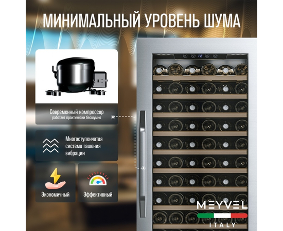 Винный шкаф Meyvel MV66-KSB1 — (), фотография № 12
