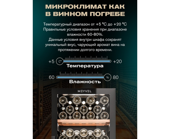 Винный шкаф Meyvel MV98-KBF2 — (), фотография № 5