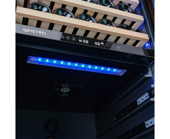 Винный шкаф Meyvel MV99PRO-KBT2 (Спелая вишня) — (), фотография № 15
