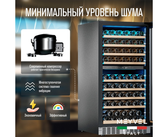 Винный шкаф Meyvel MV99PRO-KST2 — (), фотография № 12
