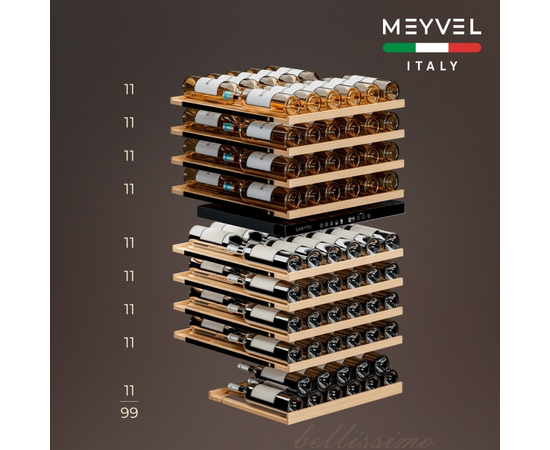 Винный шкаф Meyvel MV99PRO-KST2 — (), фотография № 13