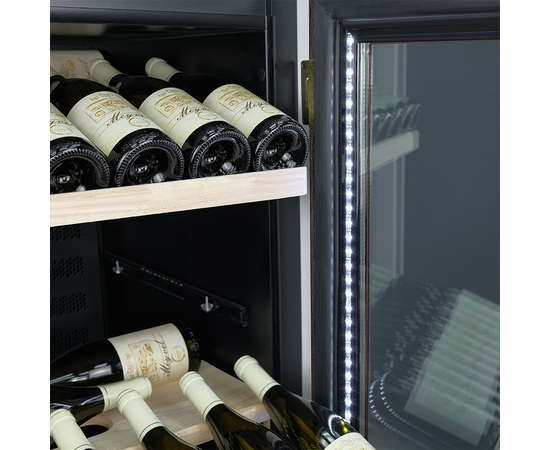 Винный шкаф Meyvel MV102-WD1-C (Dark Chocolate) — (), фотография № 10