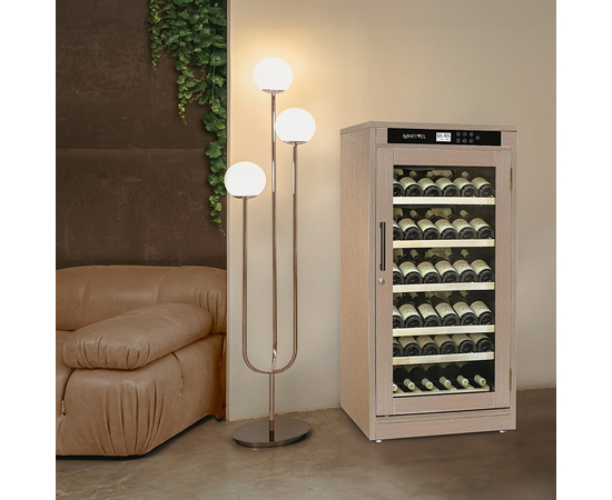 Винный шкаф Meyvel MV69-WC1-M (Cold Maple) — (), фотография № 2