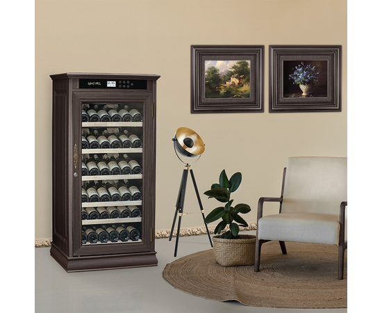 Винный шкаф Meyvel MV69-WD1-C (Dark Chocolate) — (), фотография № 2