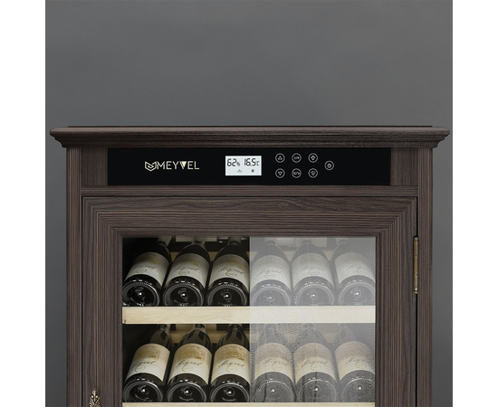 Винный шкаф Meyvel MV69-WD1-C (Dark Chocolate) — (), фотография № 13