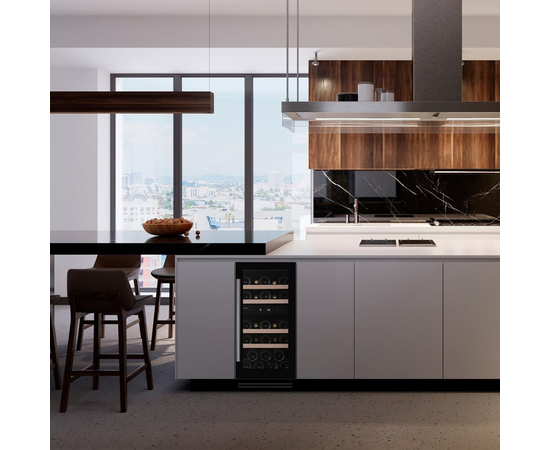 Винный шкаф Dunavox DAUF-32.78DMB — (на 32 бутылки), фотография № 4