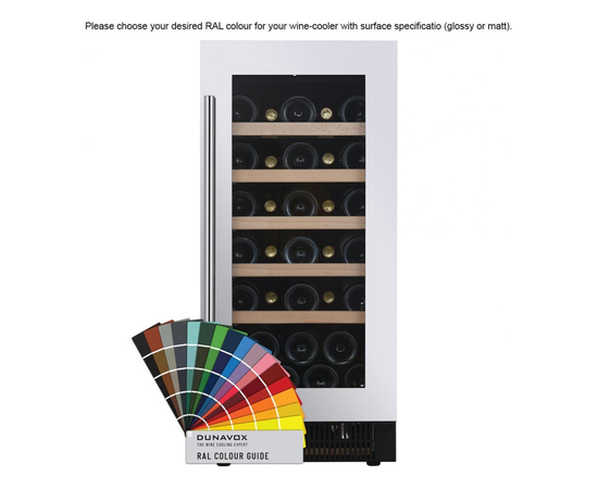 Винный шкаф Dunavox DAUF-32.83C — (на 32 бутылки), фотография № 