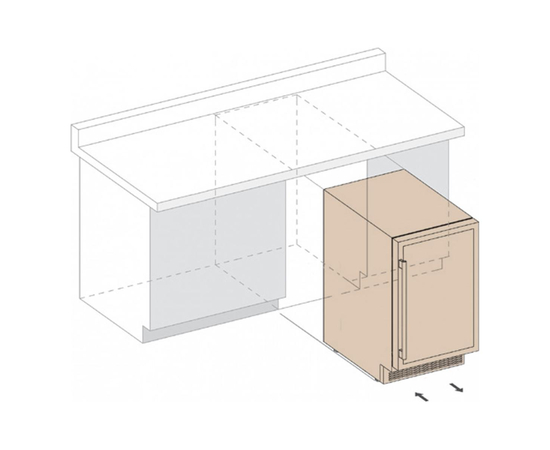 Винный шкаф Dunavox DAUF-40.138MB — (на 40 бутылок), фотография № 3